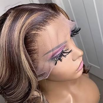 Amazon.com : oulaer HD Transparent Lace Wig Highlight #4/27